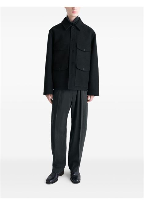 giacca utility uomo nera LEMAIRE | OW1168 LF1476BK999